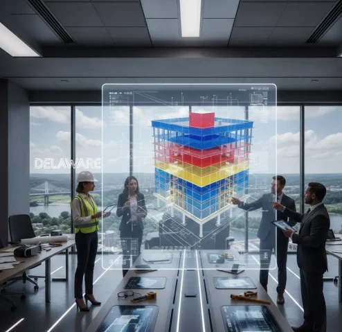 3D BIM coordination services in Delaware