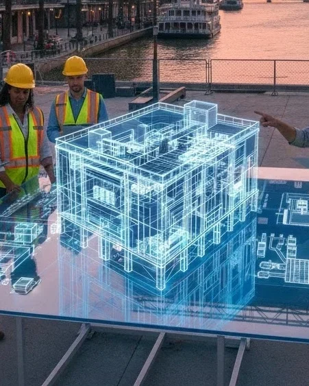 3D BIM coordination services in Louisiana