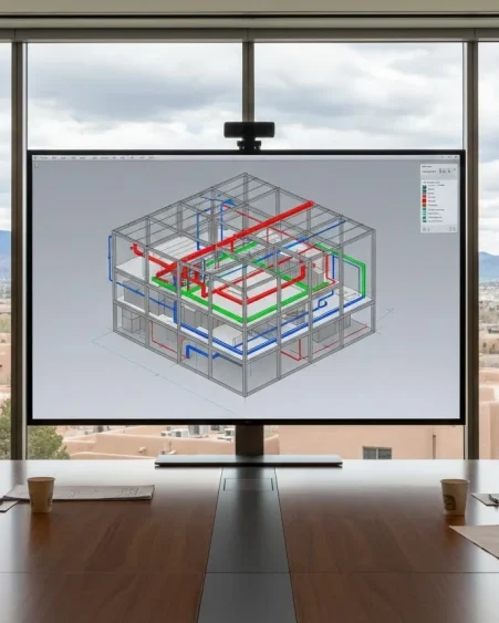 3D BIM coordination services in New Mexico