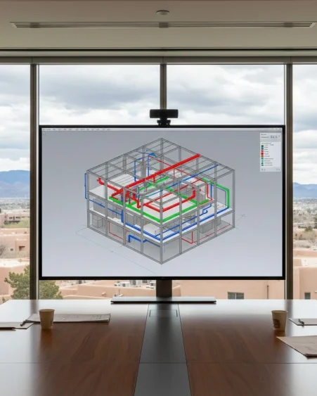 3D BIM coordination services in New Mexico