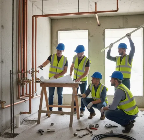 Coordination for plumbing in Utah