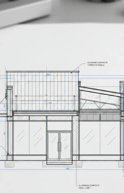 Facade Shop Drawing Services in North Carolina