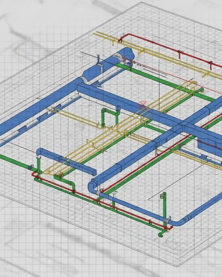 MEP BIM coordination drawings in Delaware