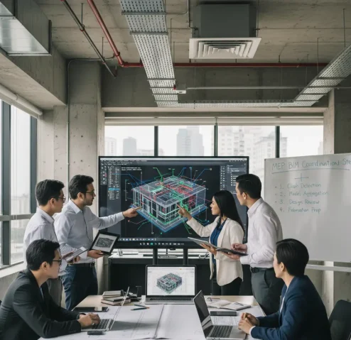 MEP BIM coordination services in NY