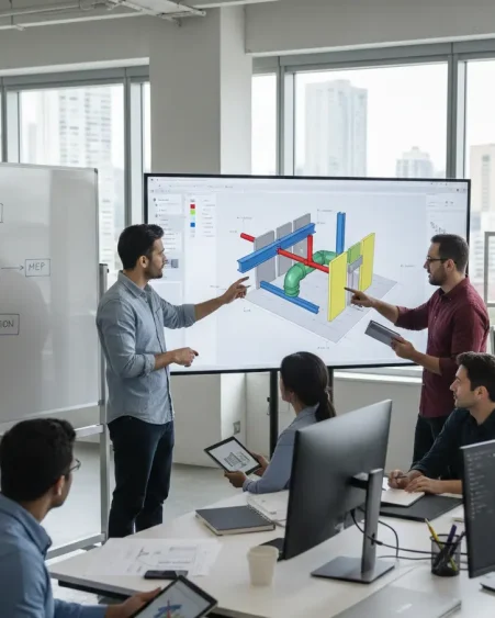 Revit BIM coordination services in Iowa