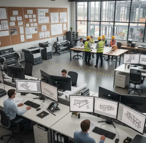 Steel Shop Drawing Services in Illinois